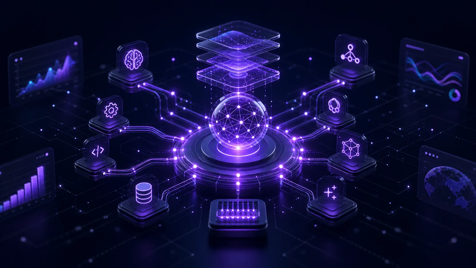 AI Agents service visual