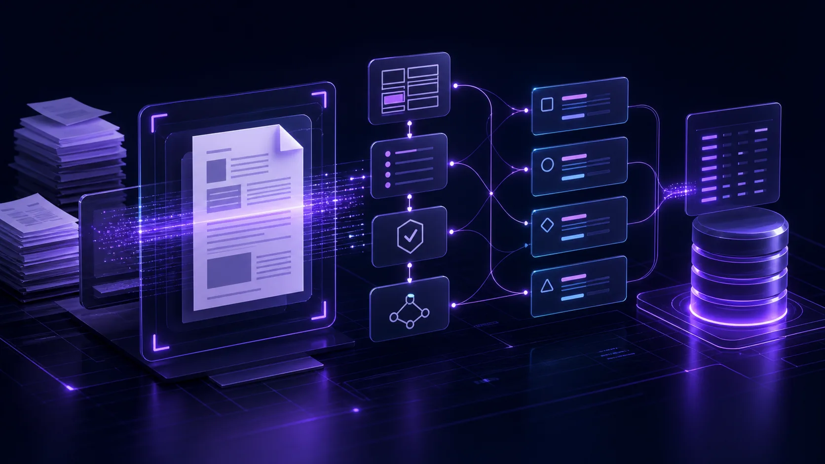 Document AI service visual